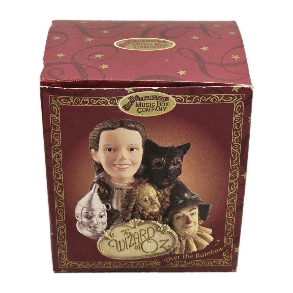 San Francisco Music Box Wizard of Oz Over the Rainbow Musical‎ Ornament New Box